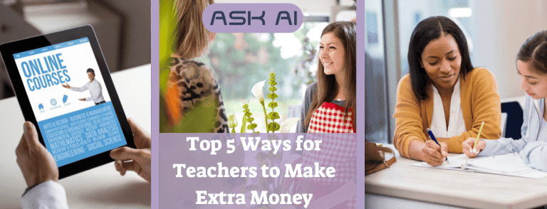 Top 5 Ways for Teachers to Make Extra Money - ThinkFives